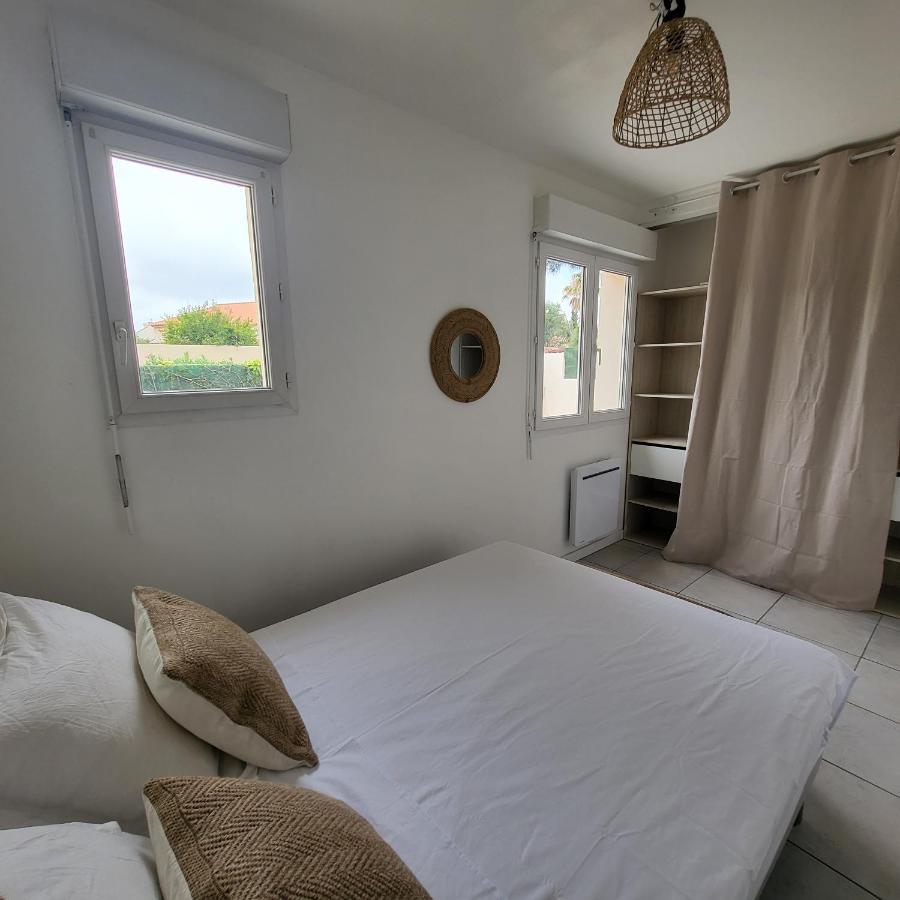 Bel Appartement Avec Jardin De 30M2 , Climatise Avec Parking Et Arrivee Autonome Cabestany Exterior photo