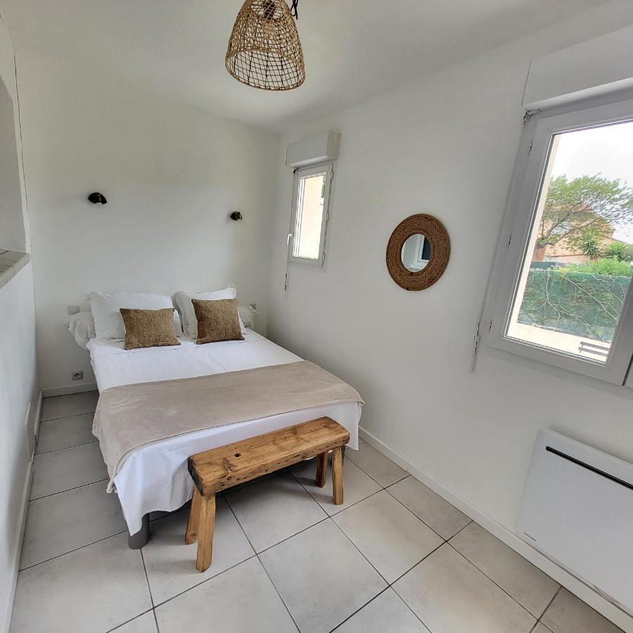 Bel Appartement Avec Jardin De 30M2 , Climatise Avec Parking Et Arrivee Autonome Cabestany Exterior photo